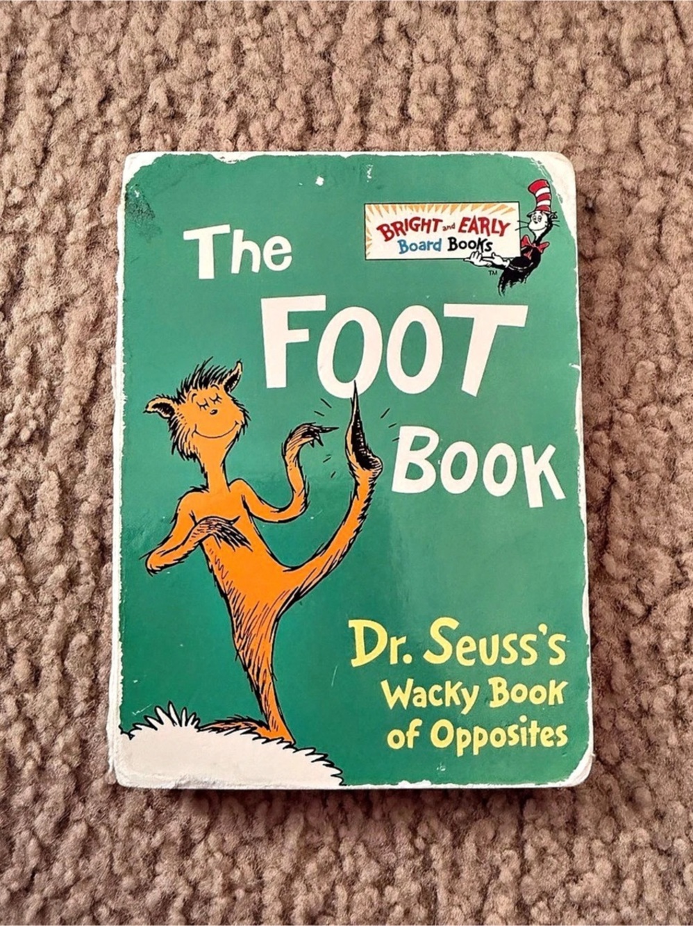 Dr. Seuss The Foot Book; Oh Say Can You Say Di-no-saur? Board Book Set